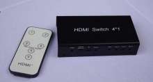 ASK HDMI 4x1 帶遙控切換器 二進(jìn)一出的高效影音轉(zhuǎn)換解決方案